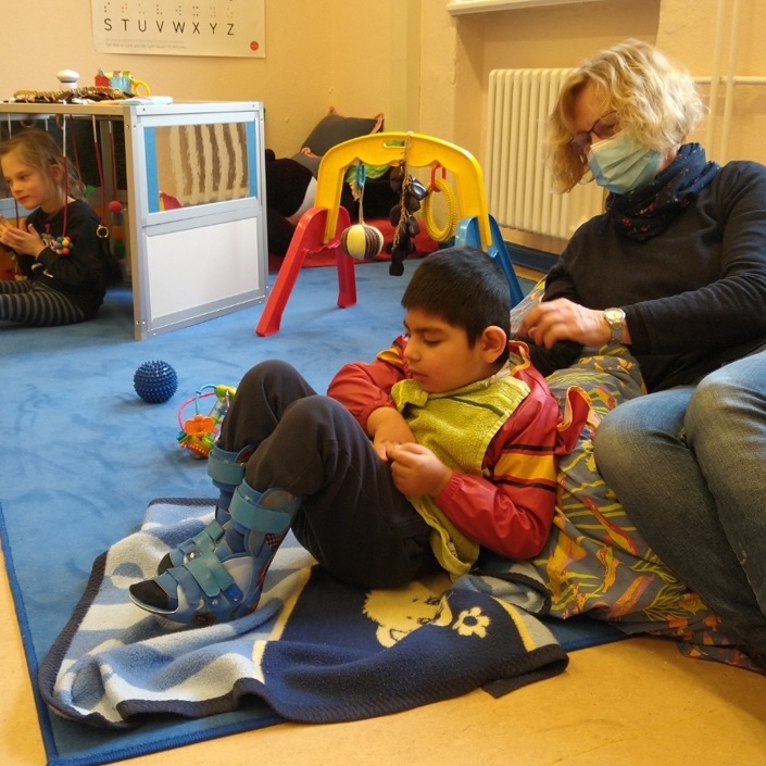 Bildung für blinde Kinder