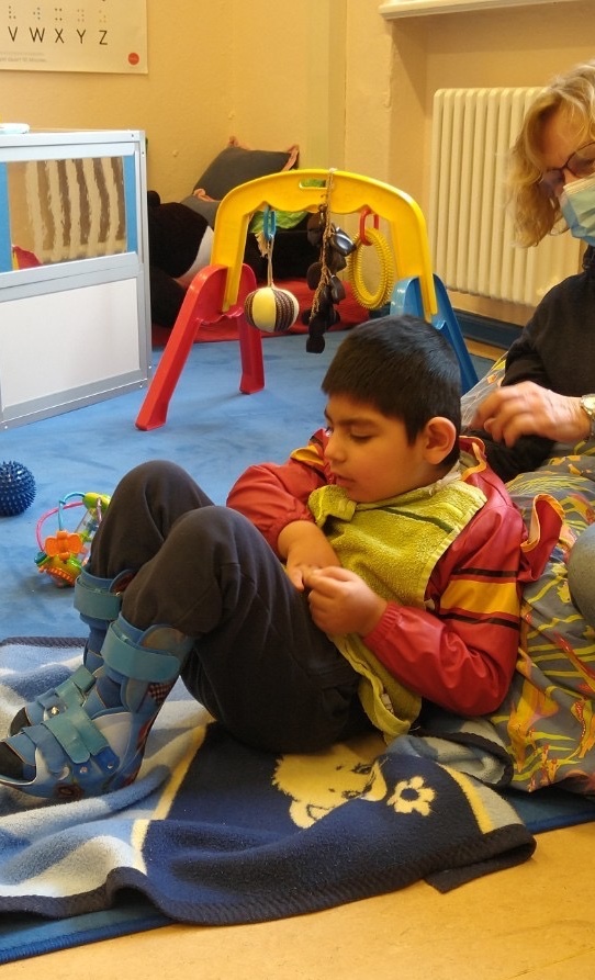 Bildung für blinde Kinder