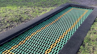 Trampolin für den St. Georg Kindergarten in Epe