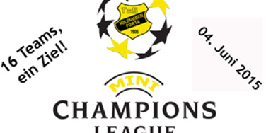 Mini-Championsleague 2015: Teilnehmer-Shirts für alle Spieler