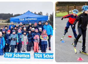 Rollski-Ausrüstung für die Ski-Kids des TGV Schotten