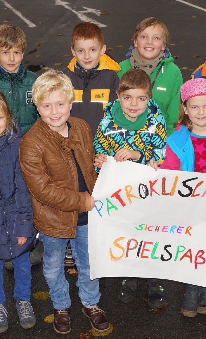 Patroklischulhof-sicherer Spielspaß