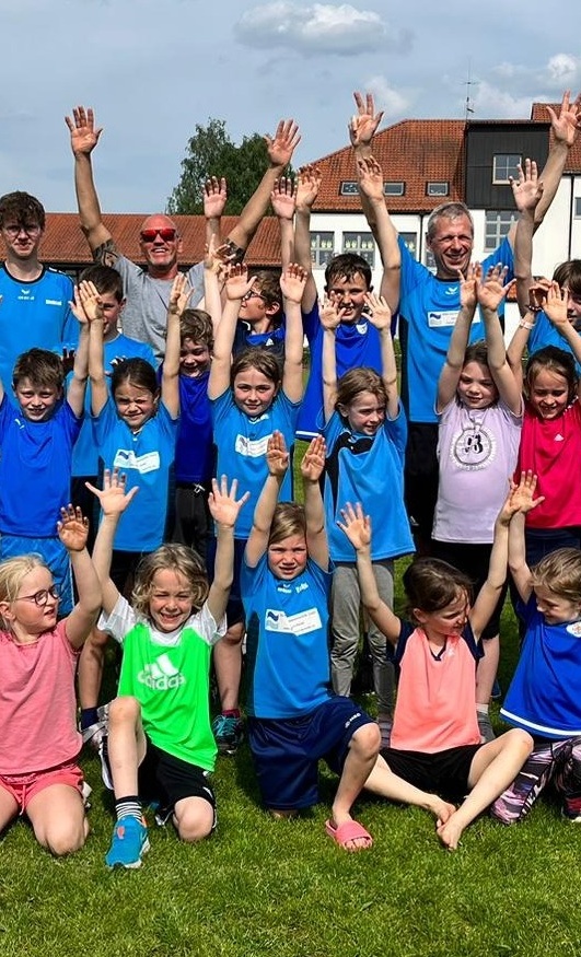 Trikots und Wettkampfkleidung für die Leichtathleten