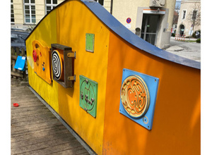 Spielplatz Renovierung im "Hauner"!