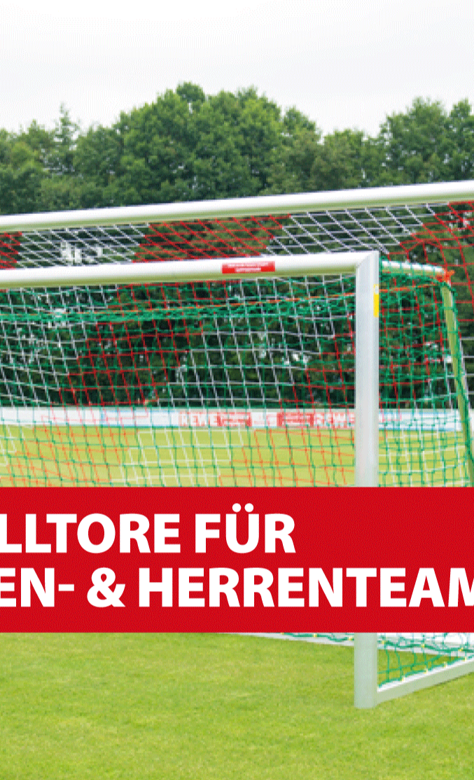 Neue mobile Tore für unsere Fußballteams