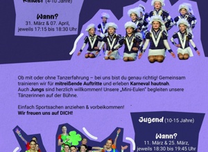 KG Au Ülle Würselen - neue Tanzuniformen