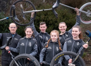 Einradteam des SSV Nümbrecht auf dem Weg zur WM
