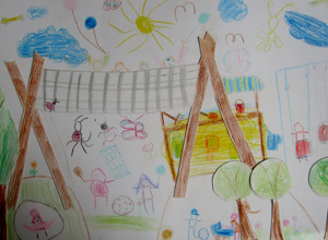 Neue Spielgeräte für das Kinderheim Crimmitschau