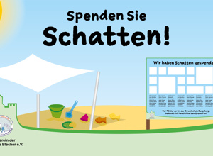 Schatten spenden für Schulkinder