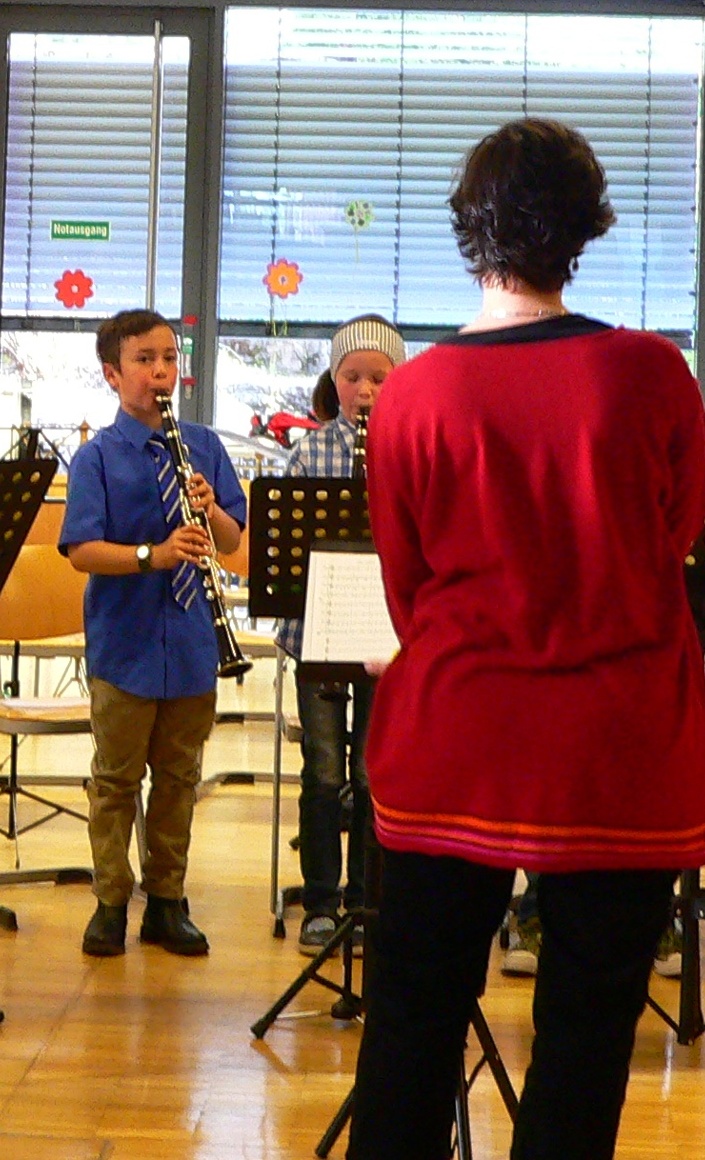 Bläserklasse an der Grundschule Isny