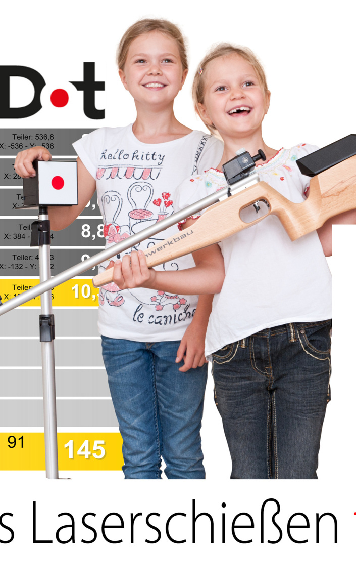Laserzielanlage für Kids