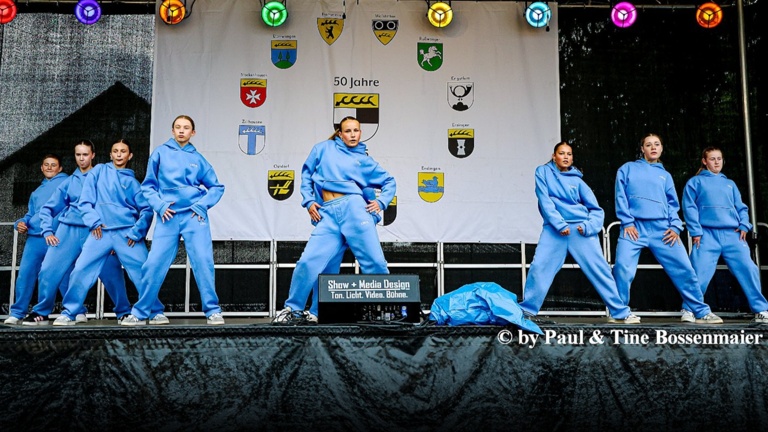 Cooles Outfit für die HipHop-Dancer des VfL Ostdorf
