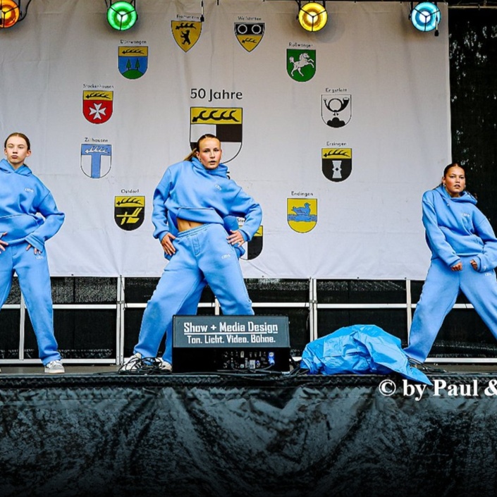 Cooles Outfit für die HipHop-Dancer des VfL Ostdorf
