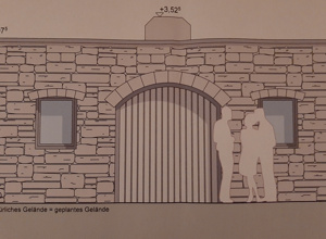 Historische Pumpe braucht ein Zuhause