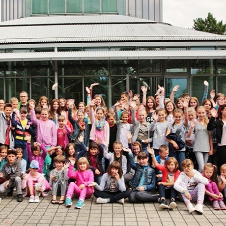 "Hilfe für Tschernobylkinder" Stein