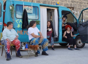 Rettet den Camion Bleu - der Blaue Heyoka Bus