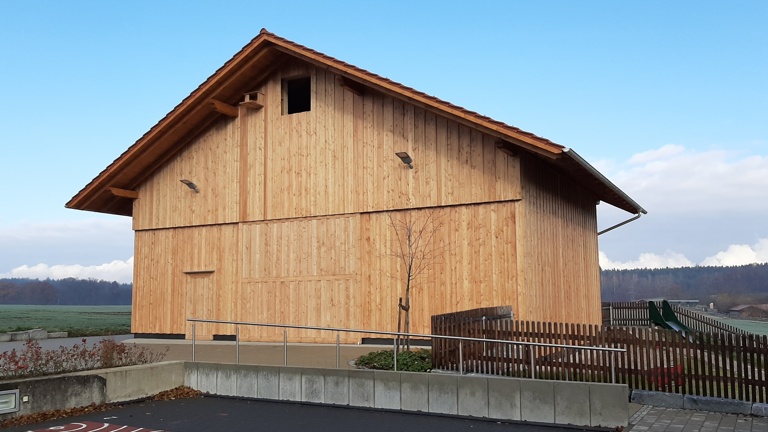 Ausbau Feuerwehr-Übungsstadl