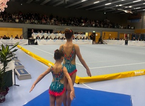 Neue Wettkampf-Turnfläche für die Sportakrobaten des KSV Baunatal
