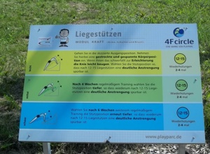 Outdoor-Fitnessparcour TSV Wernau