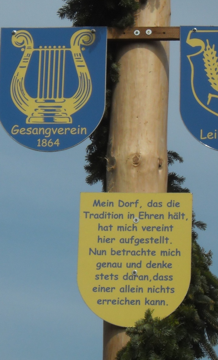 160 Jahre Gesangverein 1864 Leibenstadt "Mit Tradition in die Zukunft"
