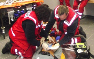 Defibrillator für Notfallhilfe des DRK OV Münzesheim