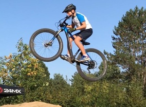 Minirampe für den Dirtpark Leinfelden