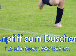 Anpfiff zum Duschen