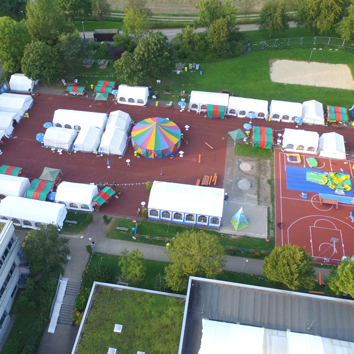 Sonnenschirme für Rainbow City