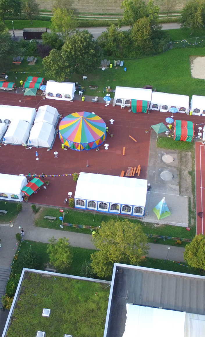 Sonnenschirme für Rainbow City