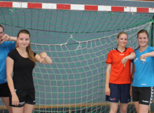 Mehr Sicherheit beim Handball mit elektr. Toren
