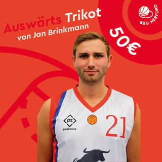 Auswärtstrikot Jan Brinkmann