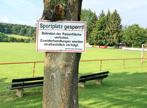 Wasser marsch! Bewässerungsanlage für den SVA