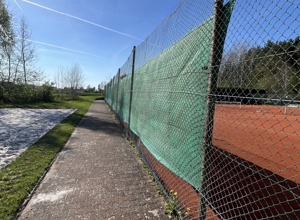 Renovierung Zaunanlagen und Plätze beim Tennisclub Eschenbach