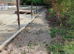 Wegbefestigung Paddocks