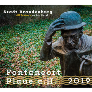 Signierter Fontane-Kalender 2019