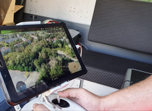 Spezialzelt für fliegende Retter