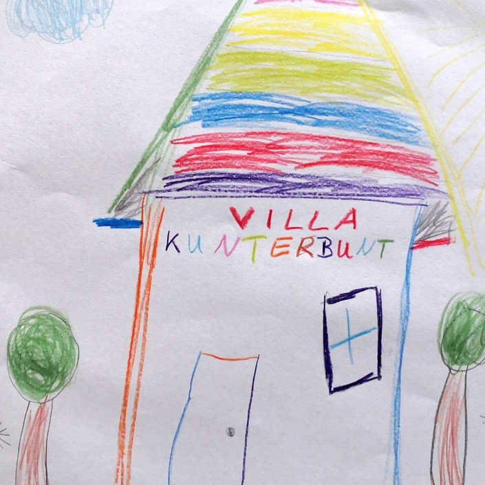 Die Villa Kunterbunt soll wieder bunt werden