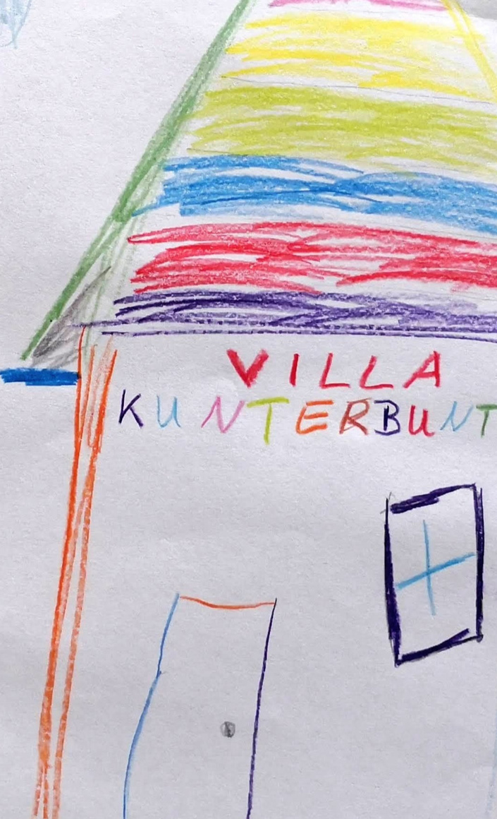 Die Villa Kunterbunt soll wieder bunt werden