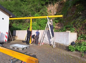 Grillhütte für die Feuerwehr Frauenberg