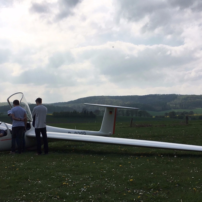Neue Lackierung unseres Schulungsflugzeugs