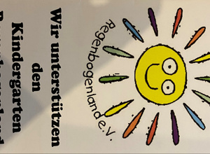 Pavillon im Kindergarten