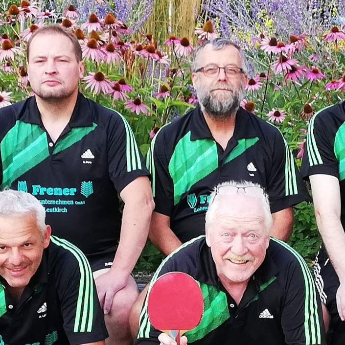 Mannschaftstrikots Tischtennis Jugend und Aktive