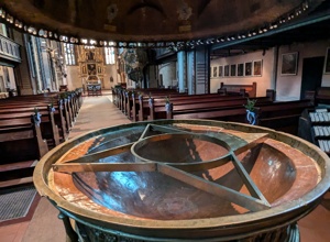 Restaurierung des Taufbeckens von St. Stephani