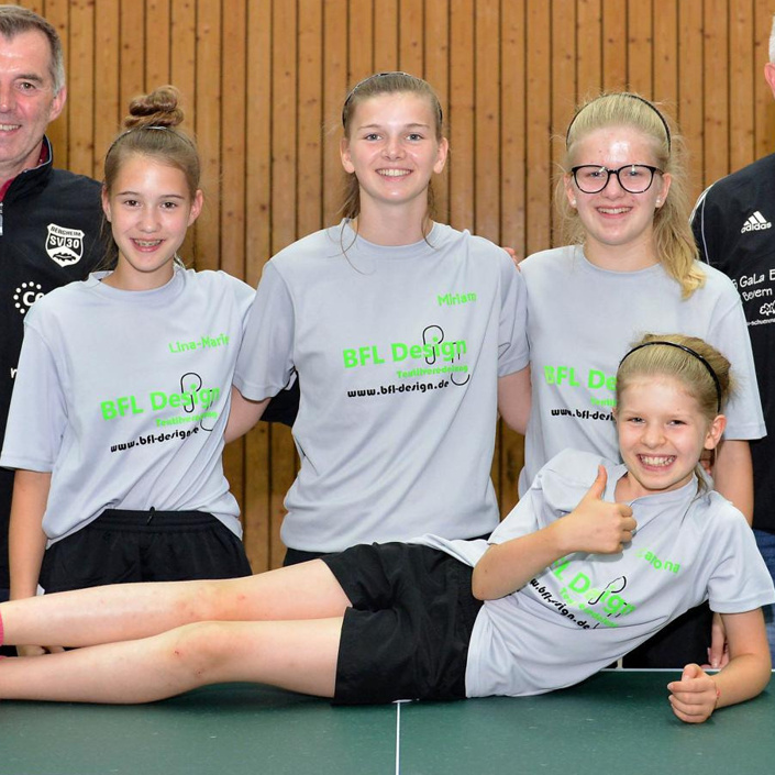Trainingsanzüge für SV Bergheim, Abt. Tischtennis