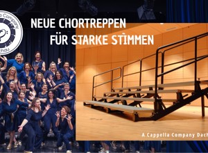 Neue Chortreppen für starke Stimmen