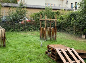 Hospiz St. Klara-Kleine Terrasse für unsere Gäste