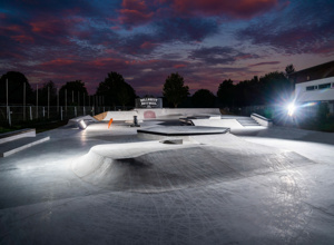 Flutlicht Skatepark Rottweil