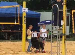 Erweiterung der Beachvolleyballanlage