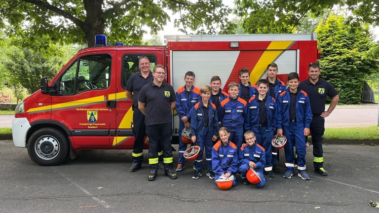 Jugendfeuerwehr Zelt Goddert