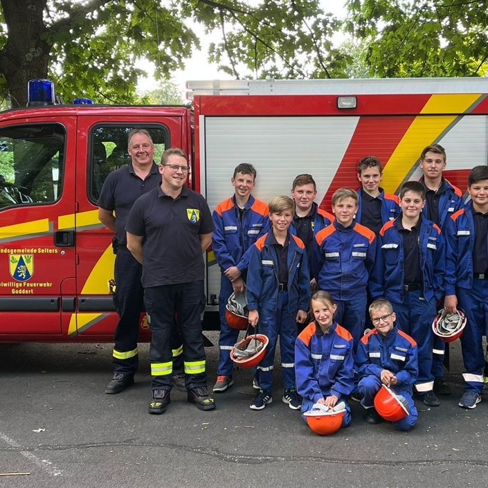 Jugendfeuerwehr Zelt Goddert